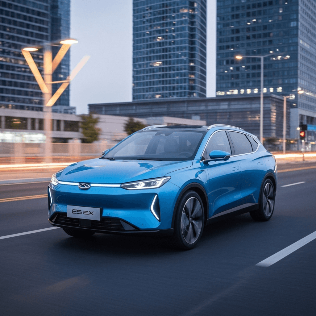 Mobil Listrik Chery Omoda E5 Facelift 2025 Resmi Meluncur di Indonesia: SUV Crossover Listrik Premium dengan Jangkauan 500 KM dan Teknologi Intelligent Cockpit Siap Gempur Pasar EV Urban