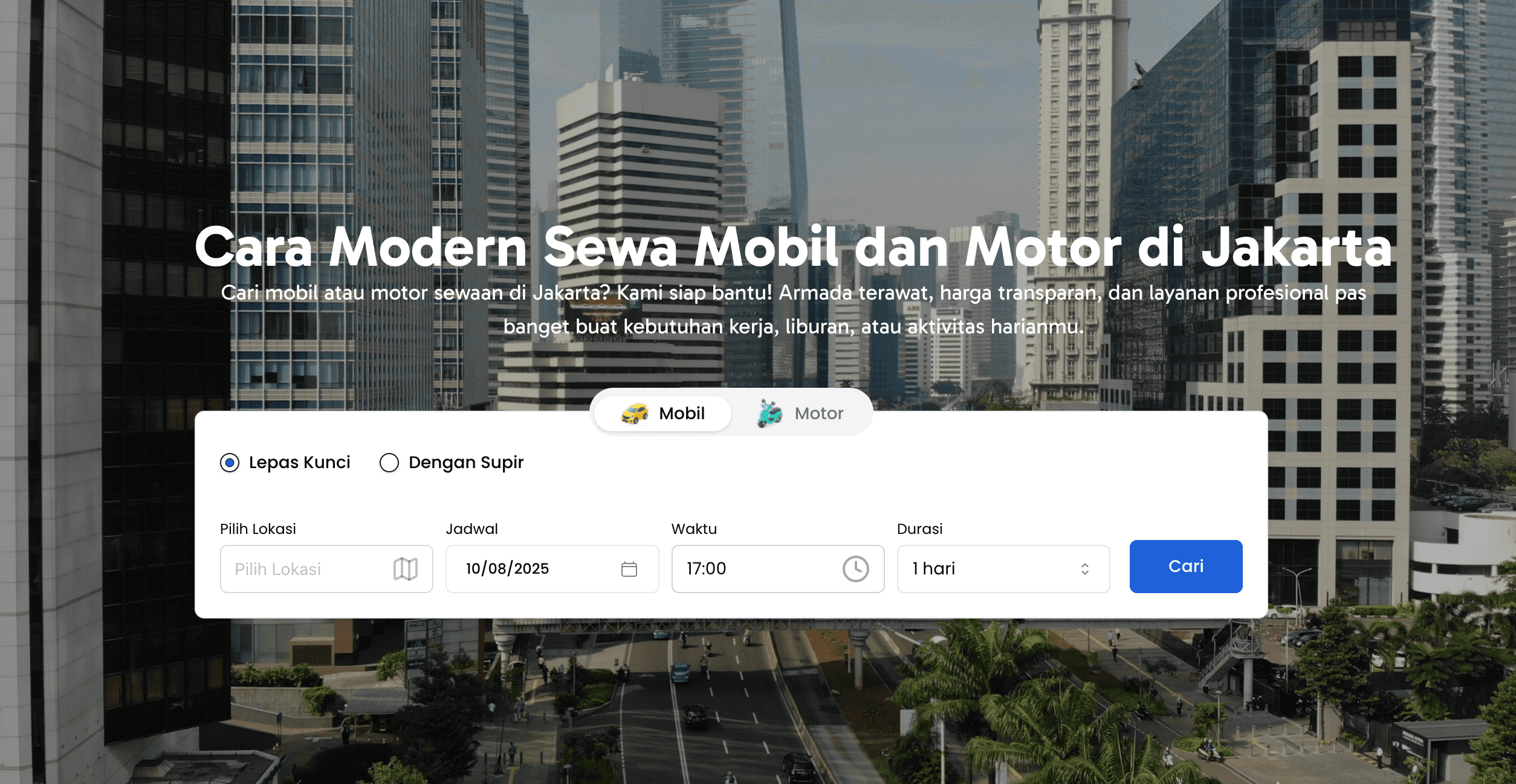Sewa Mobil & Motor di Bandara Soekarno-Hatta – Rental Murah, Antar Jemput 24 Jam