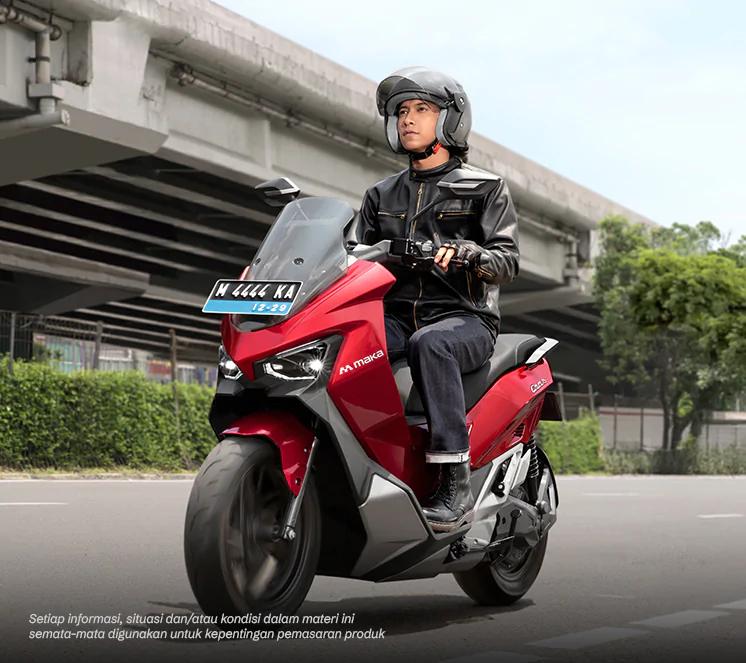 Sewa Milik Motor Listrik Maka Motors Cavalry Jakarta
